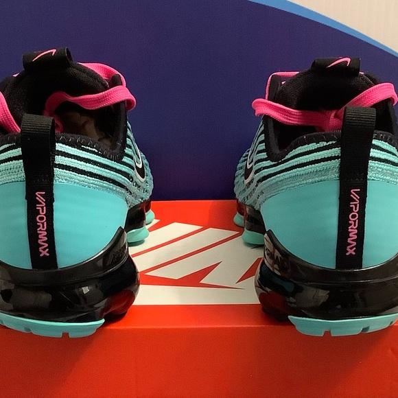 Nike Air VaporMax Flyknit 3 South Beach Kids 3.5y - Picture 5 of 10